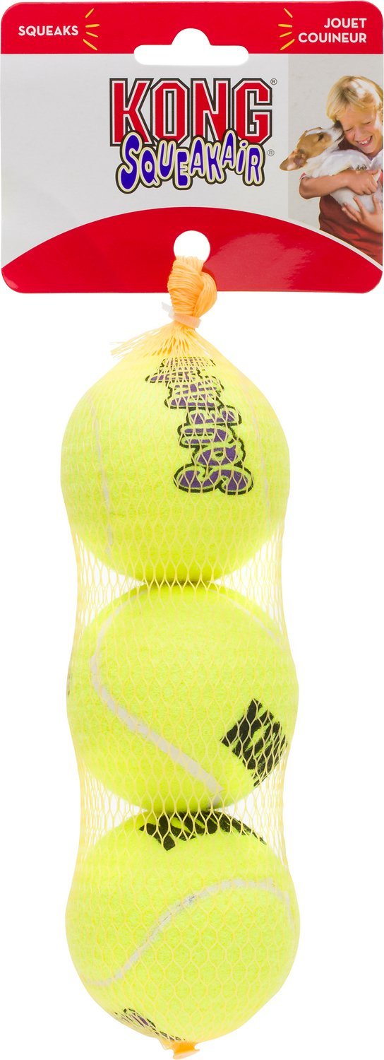Kong Squeakair mingi de tenis pentru câini - zoom