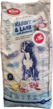 Alice Adult Balance+ Rabbit & Lamb with Cranberry
