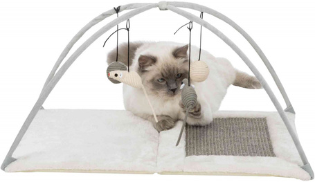 Trixie kaparós szőnyeg játékokkal kölyökcicáknak