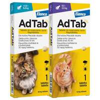 AdTab kullancs és bolha elleni rágótabletta macskáknak