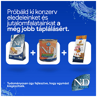 N&D Dog Ocean Adult Mini Codfish & Orange | Tőkehalas és narancsos kutyaeledel | Kistestű felnőtt kutyáknak #10