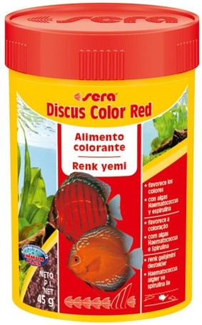 Sera Discus Color Red diszkosztáp