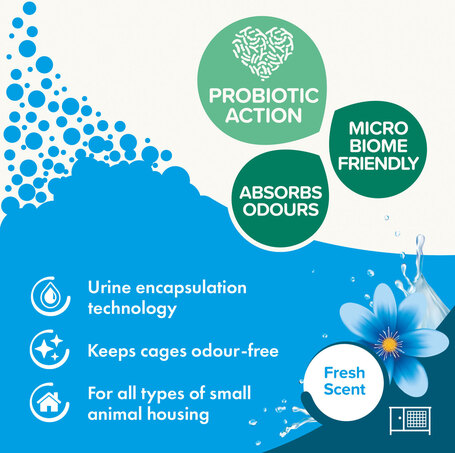 Beaphar Cage Fresh alom szagtalanító granulát kisállatoknak