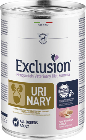Exclusion Urinary Pork & Sorghum and Rice All Breeds
