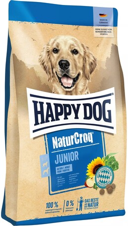 Happy Dog NaturCroq Junior szárazeledel növendék kutyáknak
