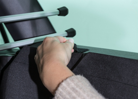 Trixie védőhuzat csomagtartóba fekete színben