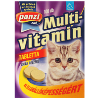 Panzi multivitamin tabletta cicáknak az ellenállóképességért