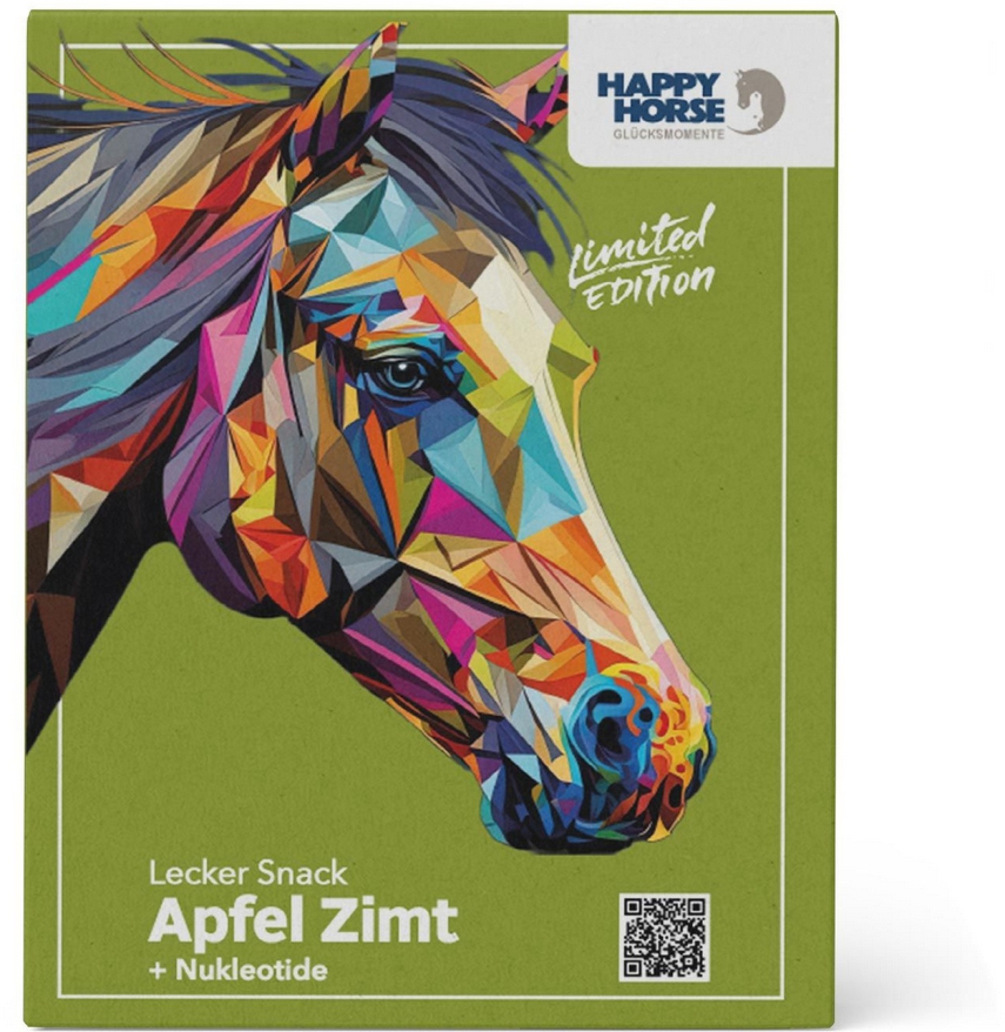 Happy Horse Lecker Snack Apfel Zimt + Nukleotide - Biscuiți cu mere și scorțișoară + Nucleotidă pentru cai