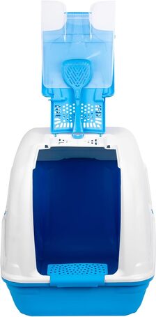 Netta Maxi kabrió tetős, könnyen tisztítható macska WC