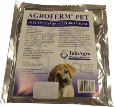 Agroferm Pet multivitamin és probiotikum kutyáknak