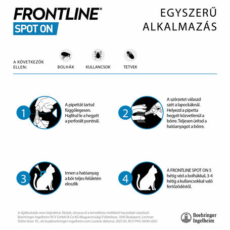 Frontline Spot On macskának