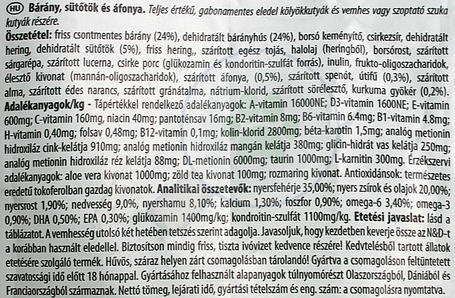 N&D Dog Grain Free Puppy Medium/Maxi sütőtök, bárány & áfonya szuperprémium kutyatáp