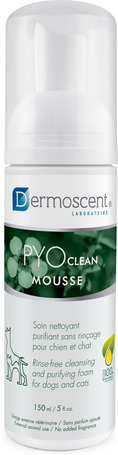 Dermoscent PYOclean Mousse kutyáknak és macskáknak