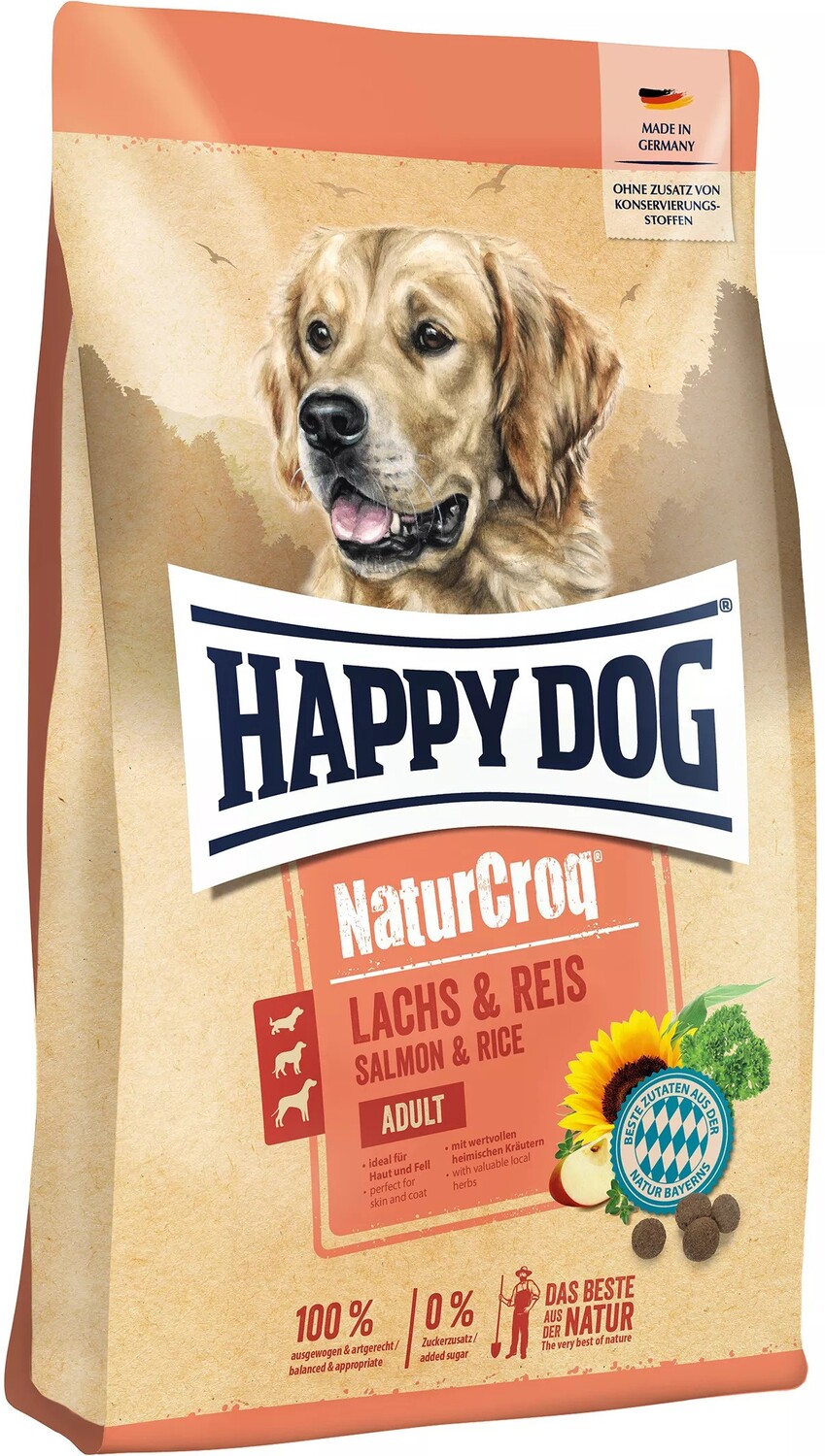 Happy Dog NaturCroq Lachs & Reis
