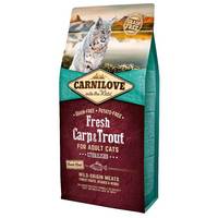 CarniLove Fresh Adult Cat Sterilised - Pontyos és pisztrángos száraztáp ivartalanított macskáknak
