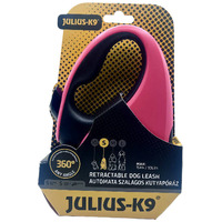Julius-K9 automata szalagpóráz - Pink/Fekete Julius-K9 automata szalagpóráz - Pink/Fekete