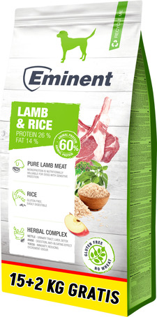 Eminent Lamb & Rice 15 + 2 kg