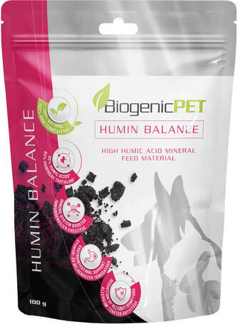 BiogenicPET Humin Balance ásványi táplálékkiegészítő kutyáknak és macskáknak 100 g