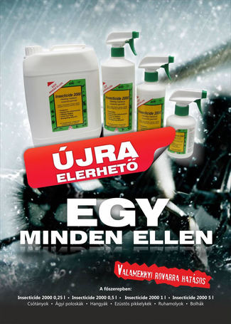 Insecticide 2000 rovarölő permet
