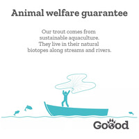 Goood Adult Sustainable Trout - Pisztrángos szárazeledel felnőtt kutyák részére #4