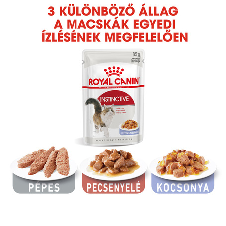 Royal Canin Instinctive Jelly - Felnőtt macska zselés nedves táp