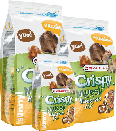 Versele-Laga Crispy Muesli Hamster | Eledel hörcsögöknek és törpehörcsögöknek