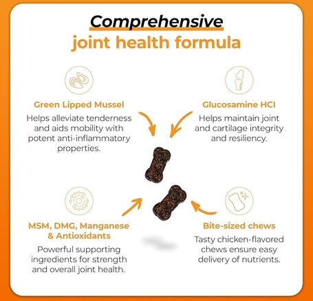 VetriScience Glyco-Flex III ízületvédő rágótabletta