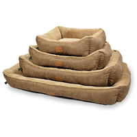 Agui Soft Bed culcuș pentru câini și pisici în culoare maro-scorțișoară