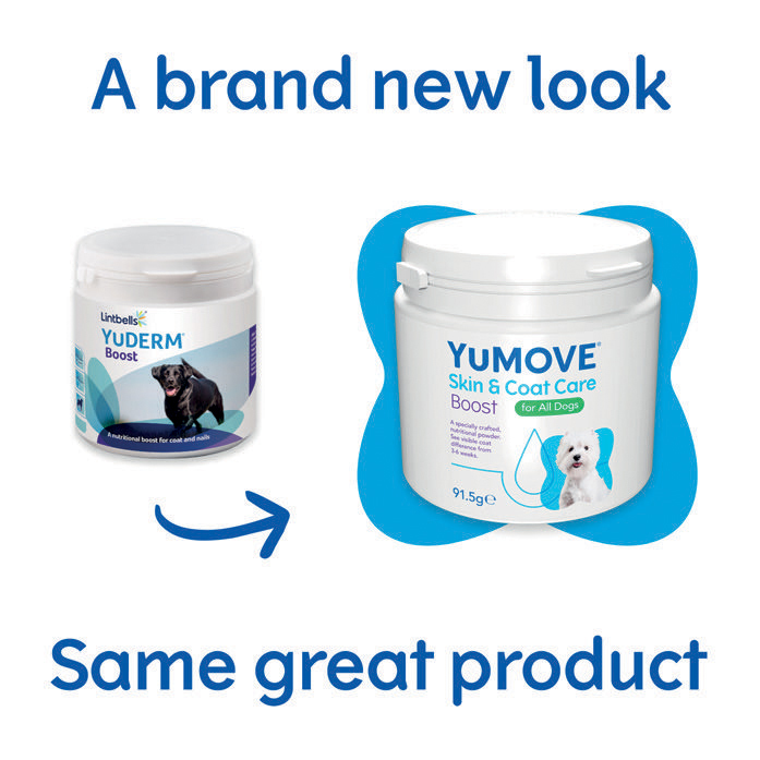 YuMOVE Skin & Coat Care Boost for All Dogs | Stimulator de creștere a părului și balsam pentru câini - zoom