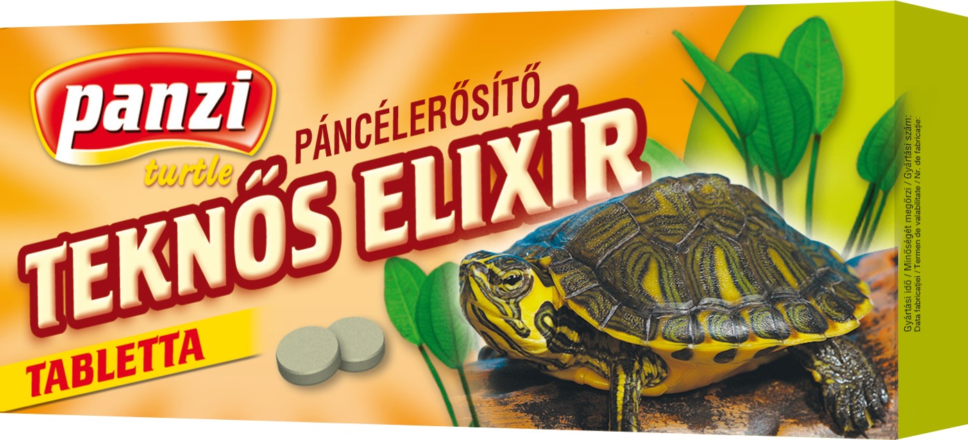 Panzi Teknős Elixír páncélerősítő tabletta