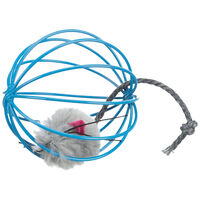 Trixie szőrös egérke rácsos labdában #5