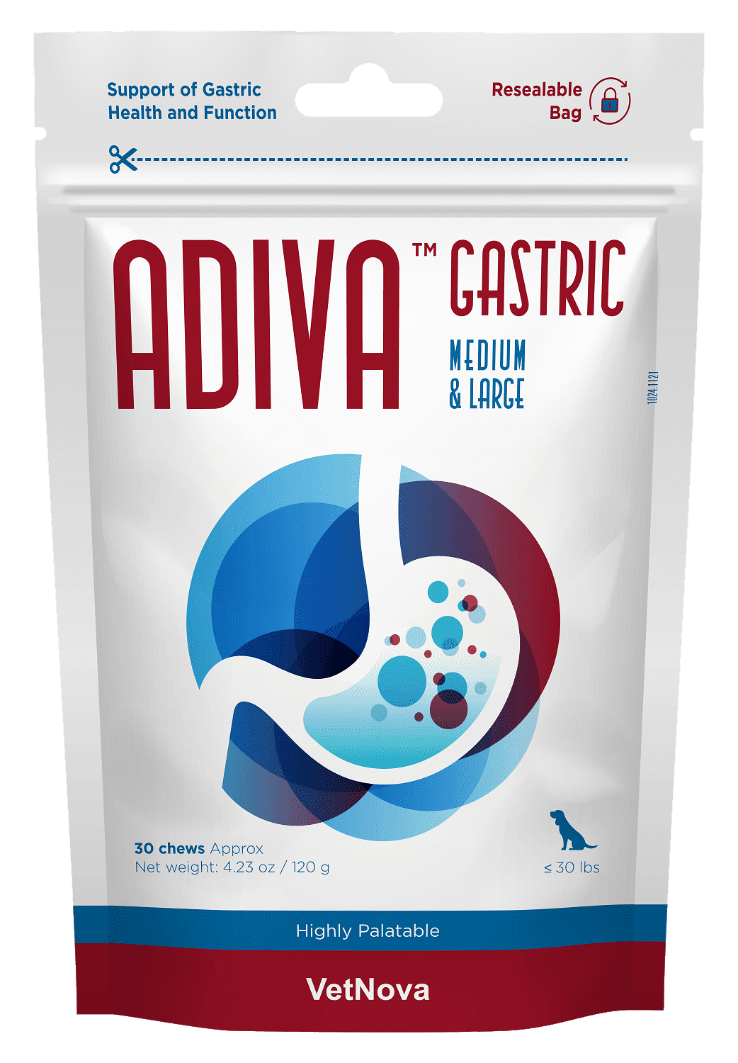 VetNova Adiva Gastric comprimate masticabile digestive