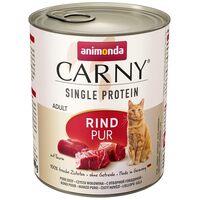 Animonda Carny Single Protein conservă de carne de vită pură pentru pisici