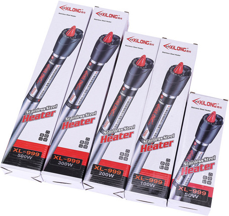 XiLong XL-999 rozsdamentes acélburkolatú automata akvárium fűtők