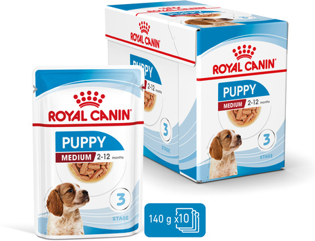 Royal Canin Medium Puppy - Nedves táp közepes testű kölyök kutya részére