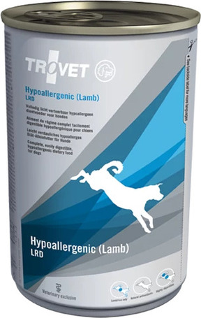 Trovet Dog Hypoallergenic Lamb LRD konzerv kutyáknak Trovet Dog Hypoallergenic Lamb LRD konzerv kutyáknak