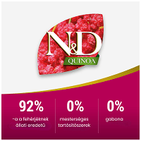 N&D Cat Grain Free Quinoa Digestion Lamb – Emésztési problémákra | Szuperprémium macskatáp #2