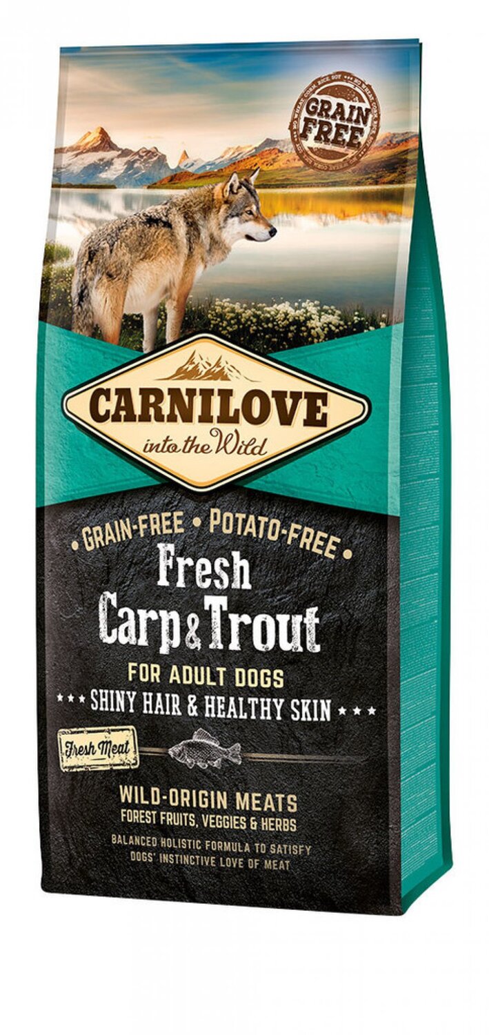 Carnilove Fresh Carp & Trout Shiny Hair and Healthy Skin