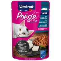 Vitakraft Poésie Délice Cod szószos eledel macskáknak alutasakban #2