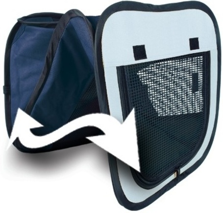 Trixie kék nejlon mobil kennel kutyáknak