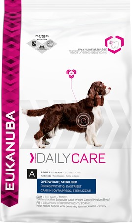 Eukanuba Daily Care Overweigt / Sterilised | Diétás táp ivartalanított kutyáknak