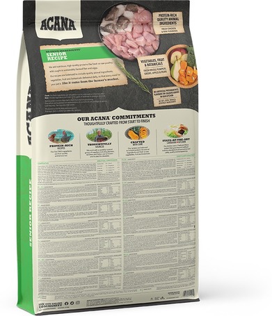 Acana Senior Dog száraztáp idős kutyák számára