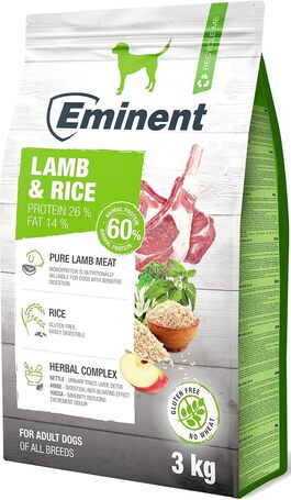 Eminent Lamb & Rice | Bárányhúsos és rizses kutyatáp