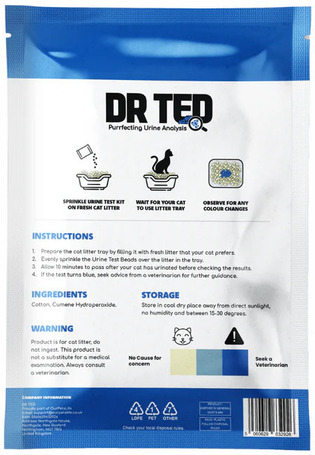 Dr Ted Cat Urine Test Kit - Hematuria / Blood