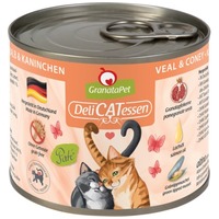 GranataPet DeliCatEssen borjú- és nyúlhúsos konzerv macskáknak