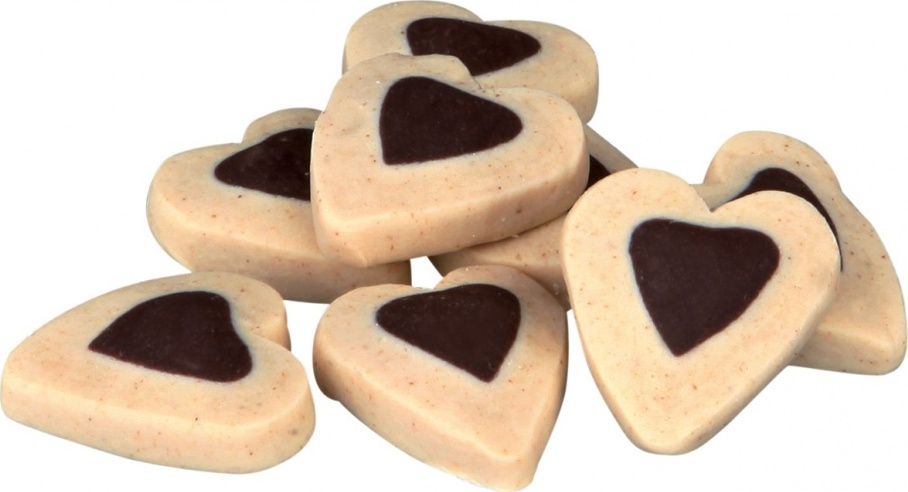 Trixie Soft Snack Happy Hearts cu miel pentru caini - zoom