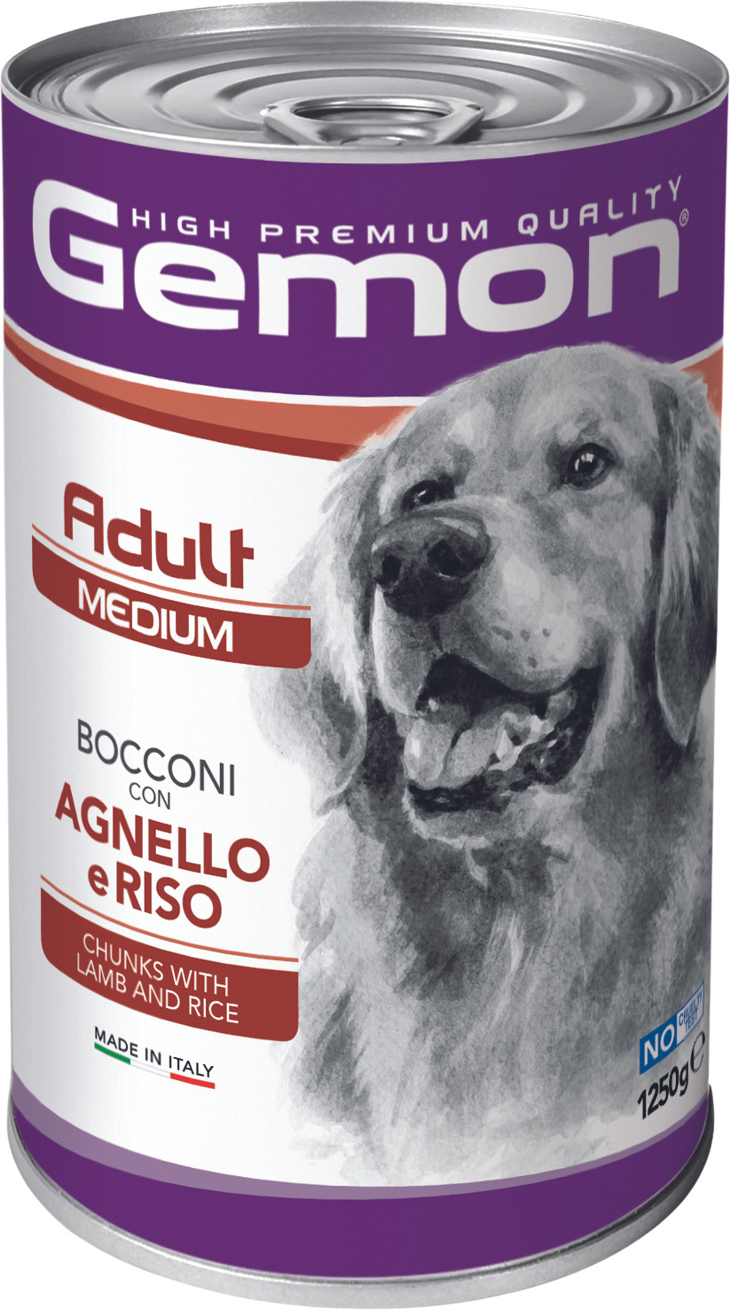 Gemon Dog Adult Medium Chunks with Lamb & Rice
