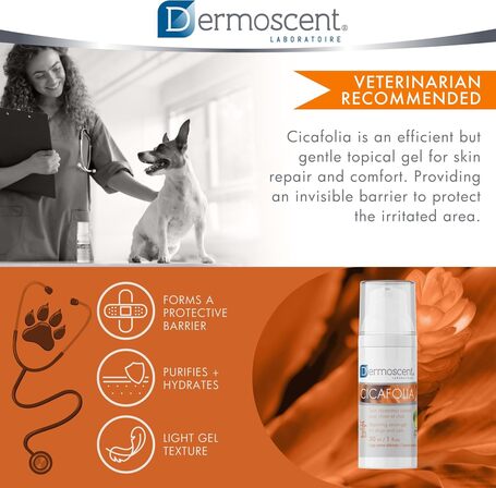 Dermoscent Cicafolia sebkezelő gél kutyáknak és macskáknak