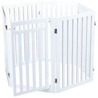 Trixie 4 részes nyitható fa kutyarács, elkerítő #4