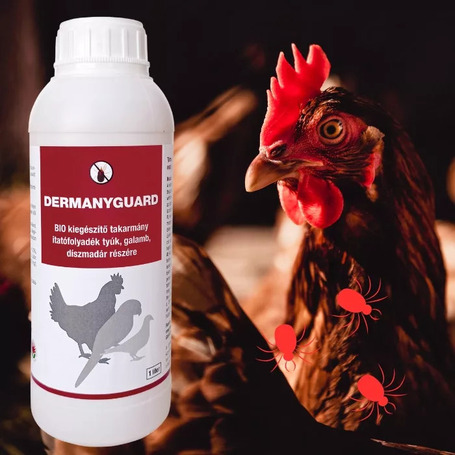 DermanyGuard itatófolyadék vörös madártetű atka ellen